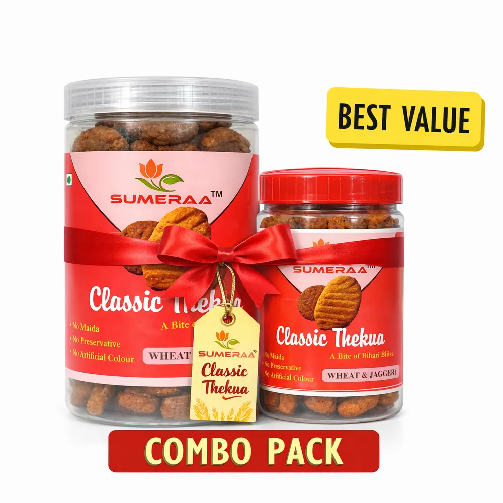 SUMERAA Classic Thekua Combo Pack (600g+250g)