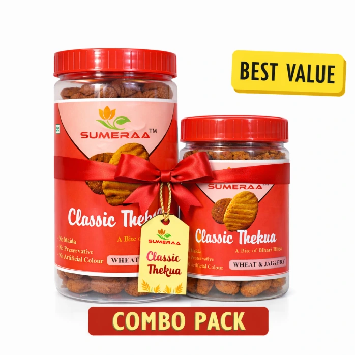 SUMERAA Classic Thekua Combo Pack (400g+250g)